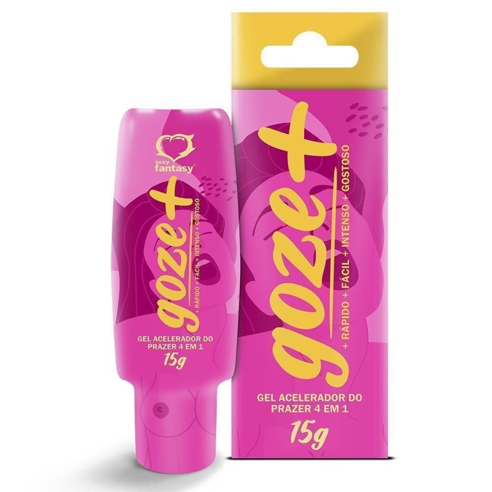 Goze Mais 4 Em 1 Acelerador Do Prazer 15G Sexy Fantasy Goze Mais 4 Em 1 Acelerador Do Prazer 15G Sexy Fantasy