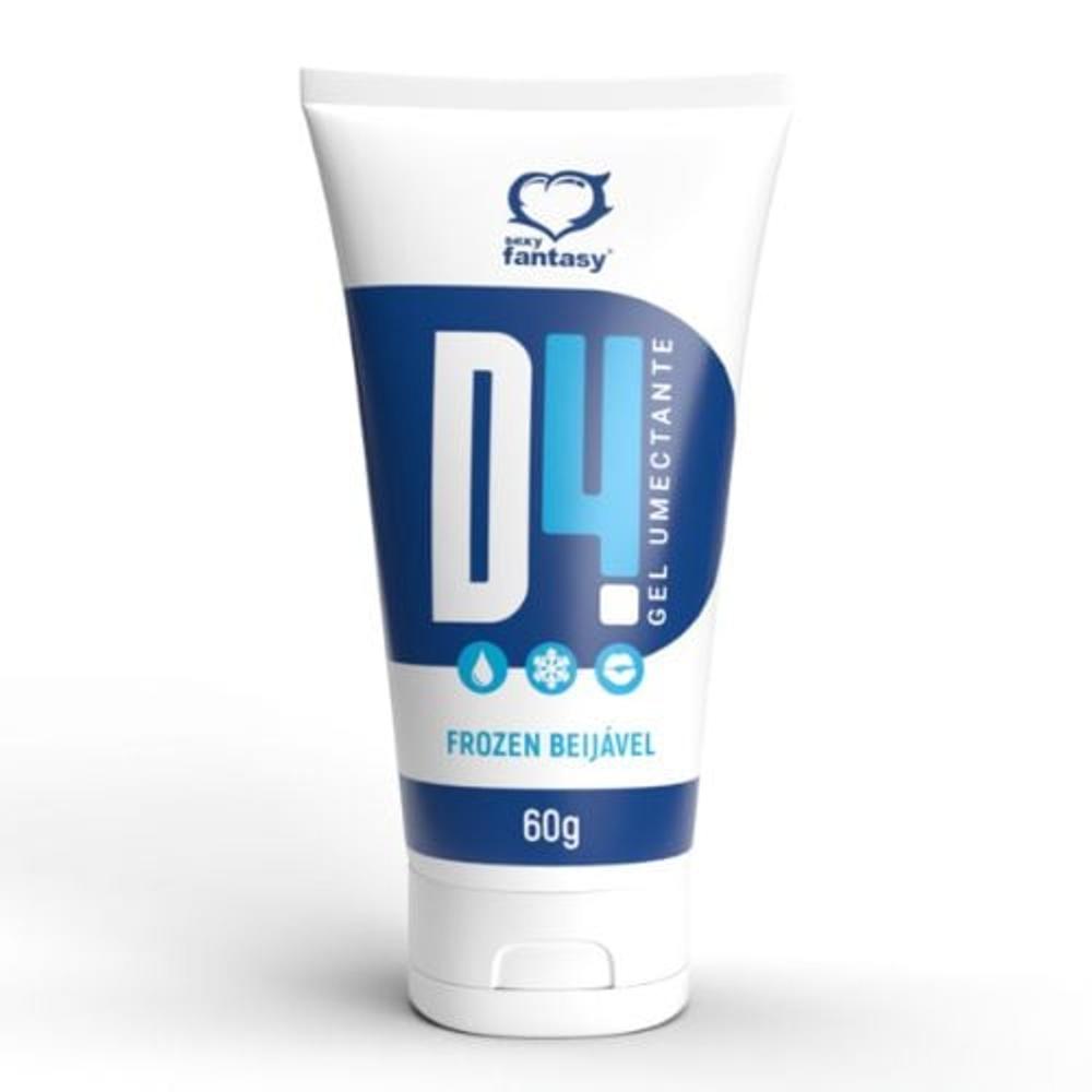 D4 Frozen Gel Umectante Lubrificante Beijável 60G Sexy Fantasy D4 Frozen Gel Umectante Lubrificante Beijável 60G Sexy Fantasy