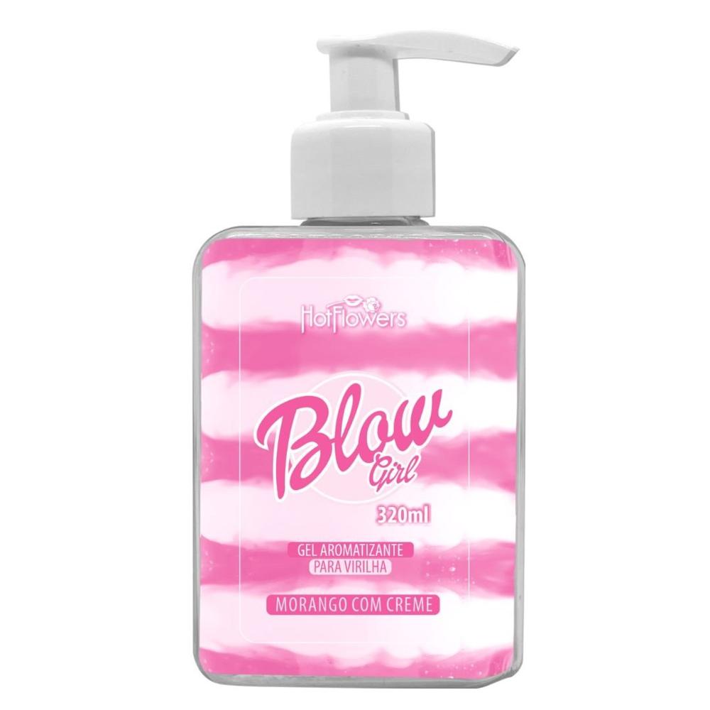 Blow Girl Gel Aromatizante Para Virilha 320Ml Hot Flowers Blow Girl Gel Aromatizante Para Virilha 320Ml Hot Flowers