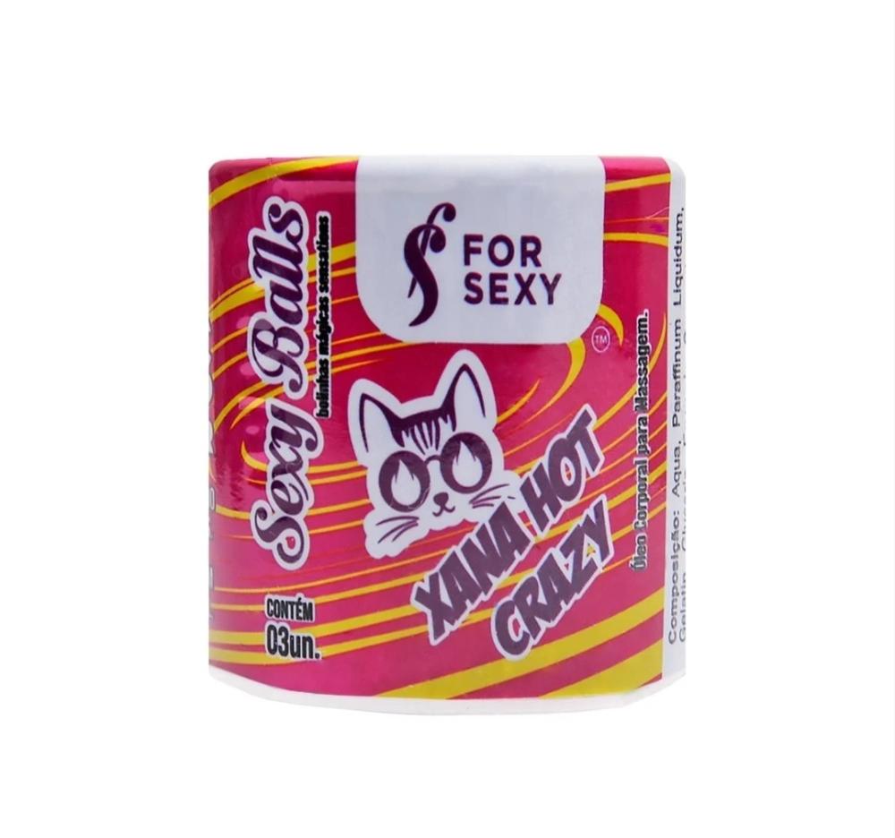 Xana Hot Crazy Sexy Ball 03 Unidades For Sexy Xana Hot Crazy Sexy Ball 03 Unidades For Sexy