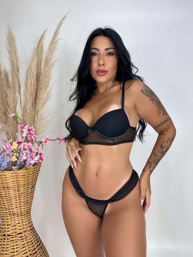 Conjunto Bojo GG Marcela Preto Conjunto Bojo GG Marcela Preto