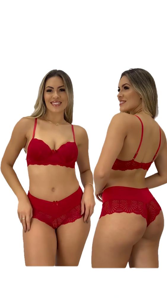 Conunto Bruna M Bojo Vermelho Conunto Bruna M Bojo Vermelho