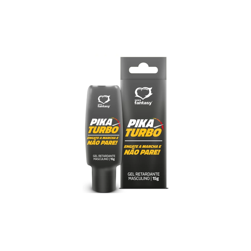 Pika Turbo Gel Retardante Masculino 15G Sexy Fantasy Pika Turbo Gel Retardante Masculino 15G Sexy Fantasy