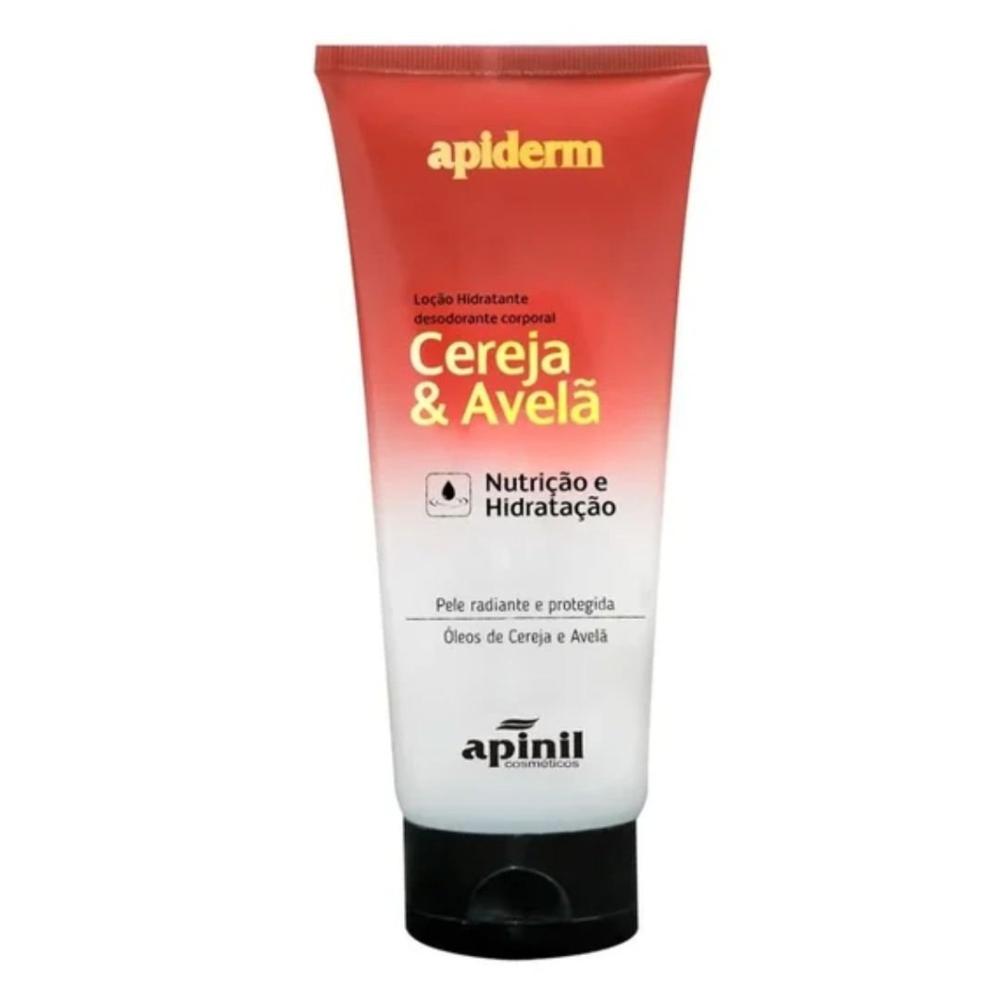 Apiderm Loção Hidratante Corporal Cereja E Avelã 190G Apinil Apiderm Loção Hidratante Corporal Cereja E Avelã 190G Apinil