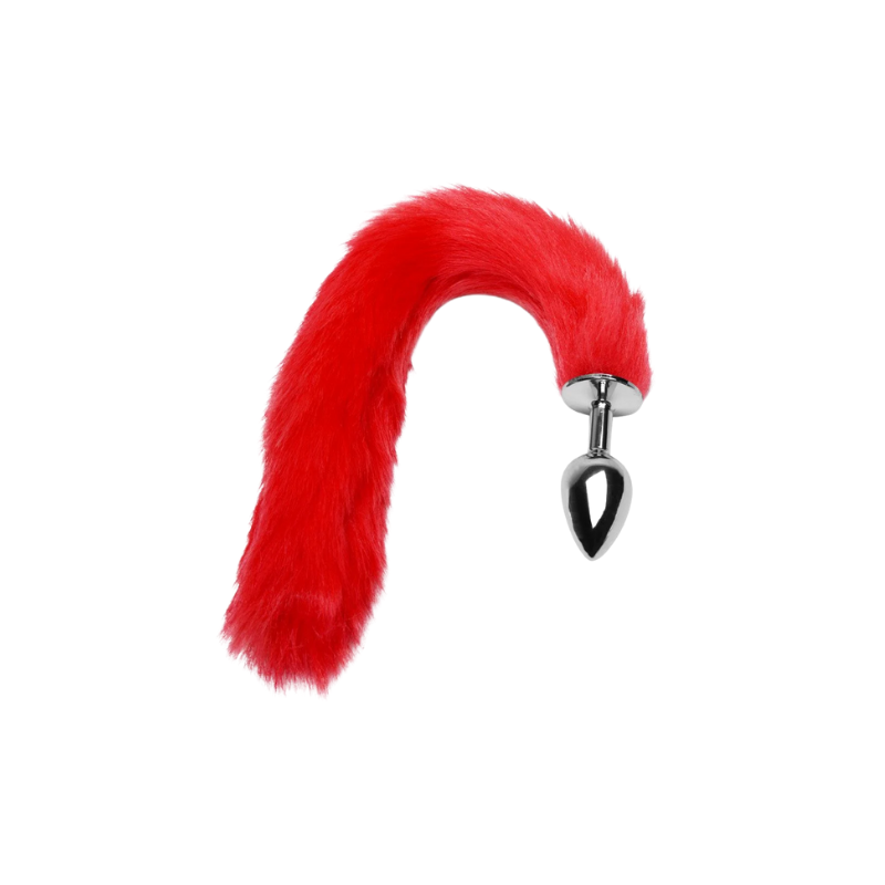 Plug Anal Rabo de Raposa P - Vermelho - Sexy Import Plug Anal Rabo de Raposa P - Vermelho - Sexy Import
