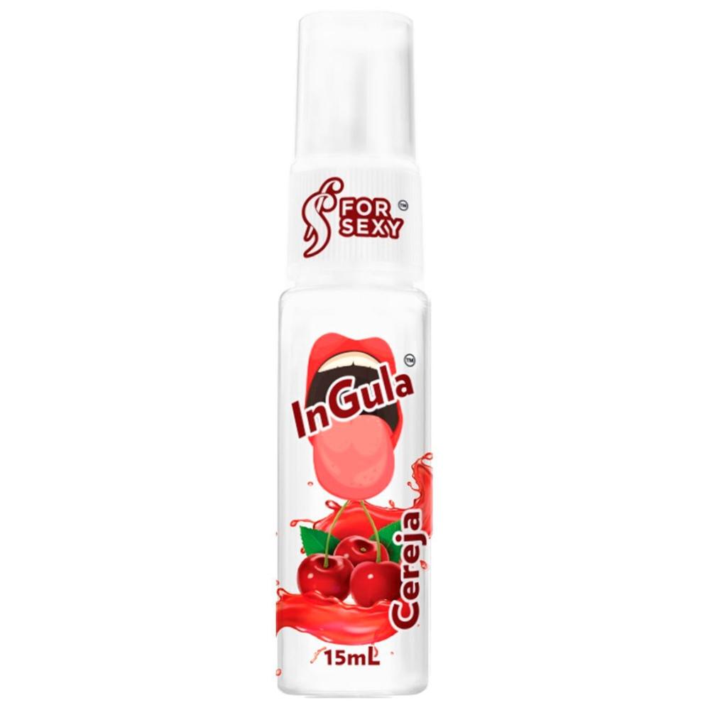 Ingula Cereja Comestível Dessensibilizante 15Ml Forsexy Ingula Cereja Comestível Dessensibilizante 15Ml Forsexy