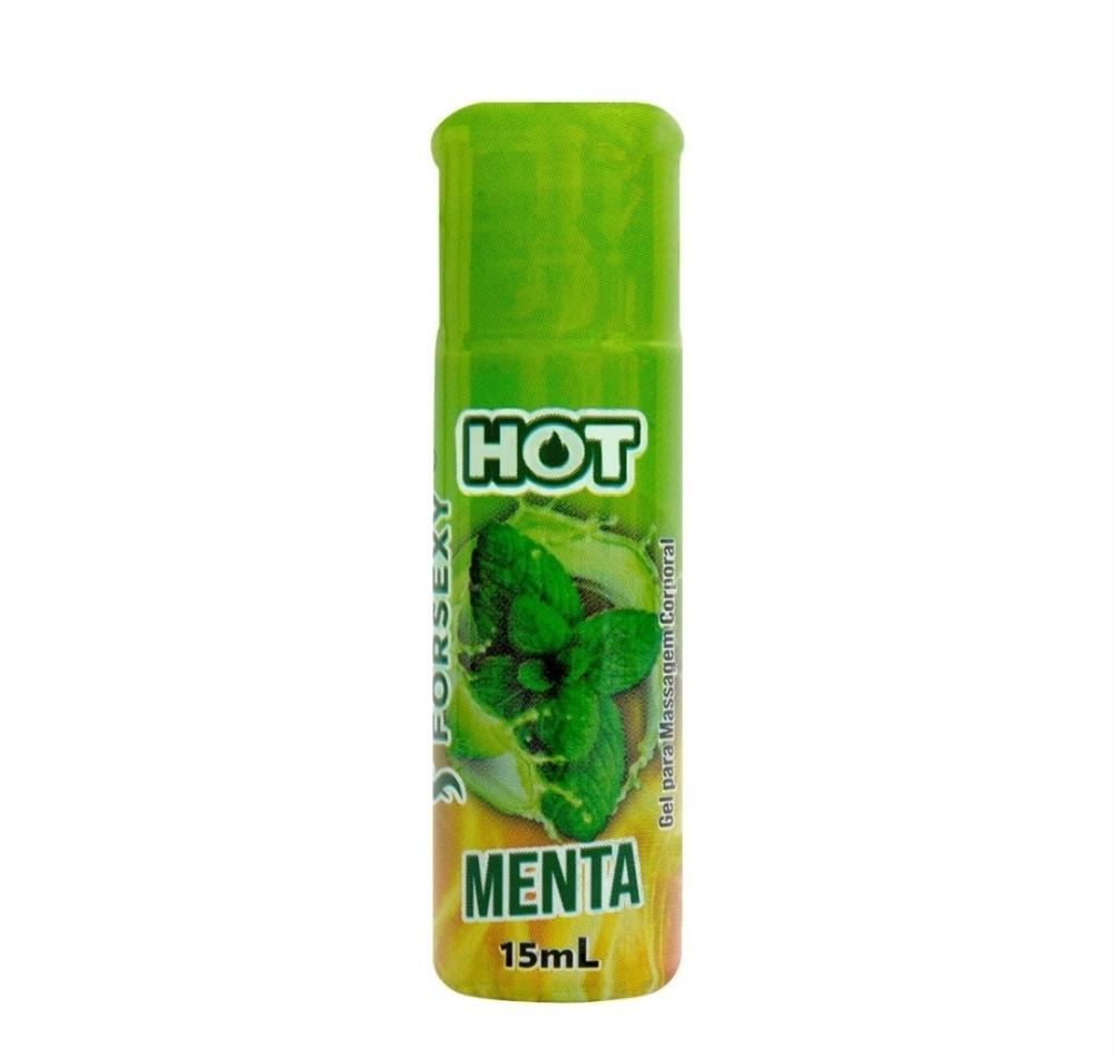 Gel Hot Comestível Menta 15Ml For Sexy Gel Hot Comestível Menta 15Ml For Sexy