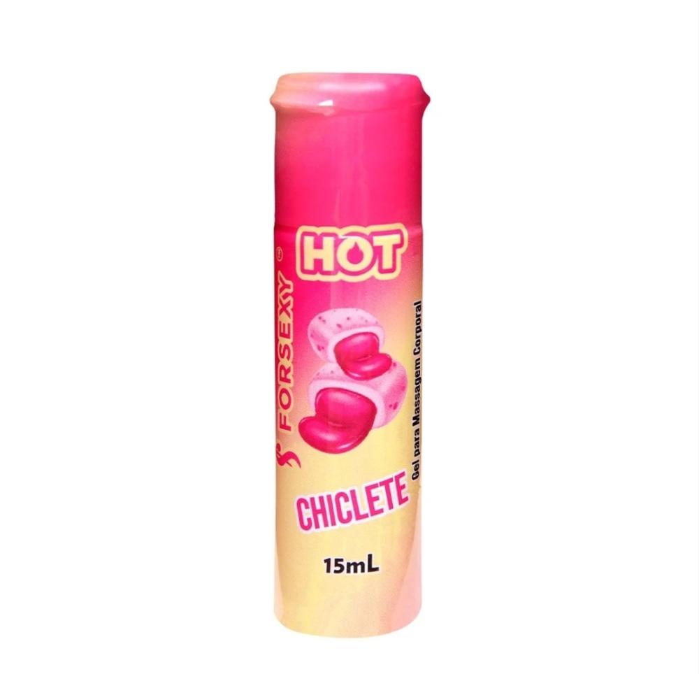 Gel Hot Comestível Chiclete 15Ml For Sexy Gel Hot Comestível Chiclete 15Ml For Sexy