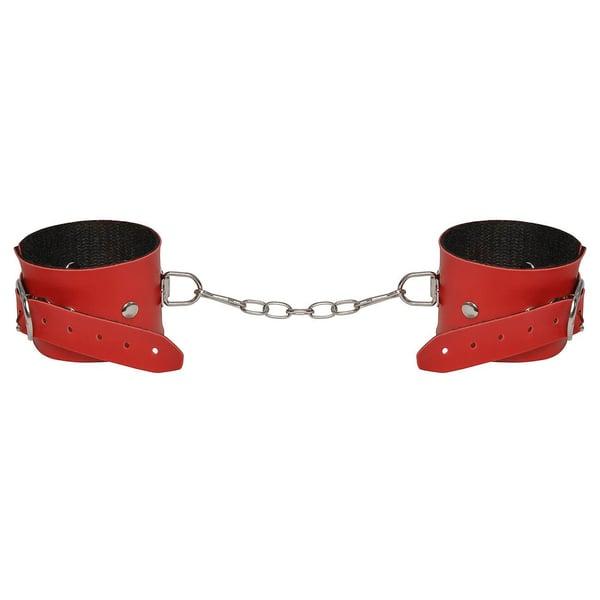 Algema Bracelete Com Corrente Vermelha Dominatrix Algema Bracelete Com Corrente Vermelha Dominatrix
