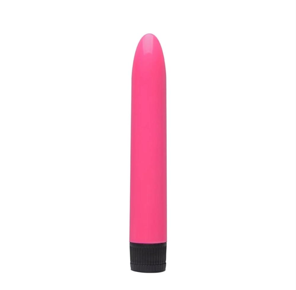 Vibrador Clássico Personal De 18Cm Liso  Pink Vibrador Clássico Personal De 18Cm Liso  Pink