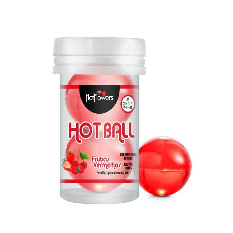 Hot Ball Frutas Vermelhas  Aromática Lubrificante íntimo Hot Ball Frutas Vermelhas  Aromática Lubrificante íntimo