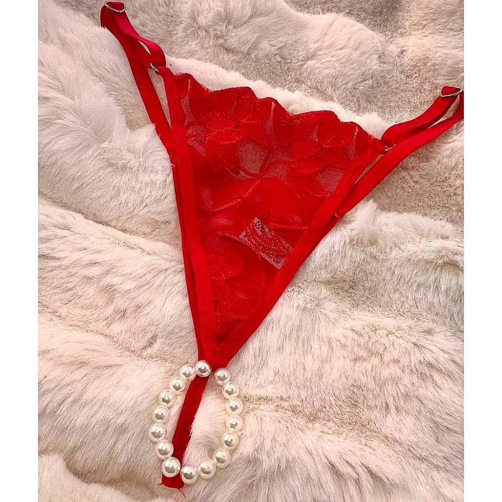 Calcinha Tailandesa Fio Dental Vermelho Calcinha Tailandesa Fio Dental Vermelho