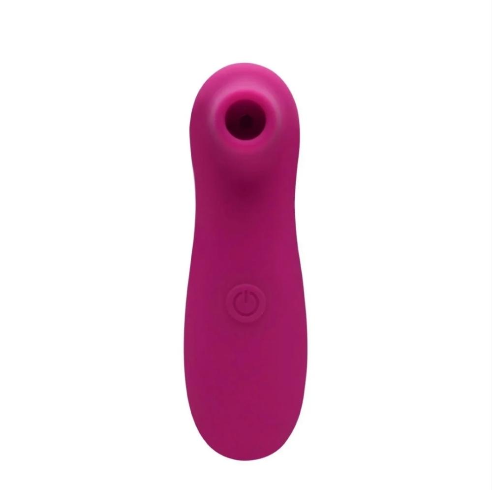 Vibrador Clitóris Pulsação Recarregável Vinho Vibrador Clitóris Pulsação Recarregável Vinho