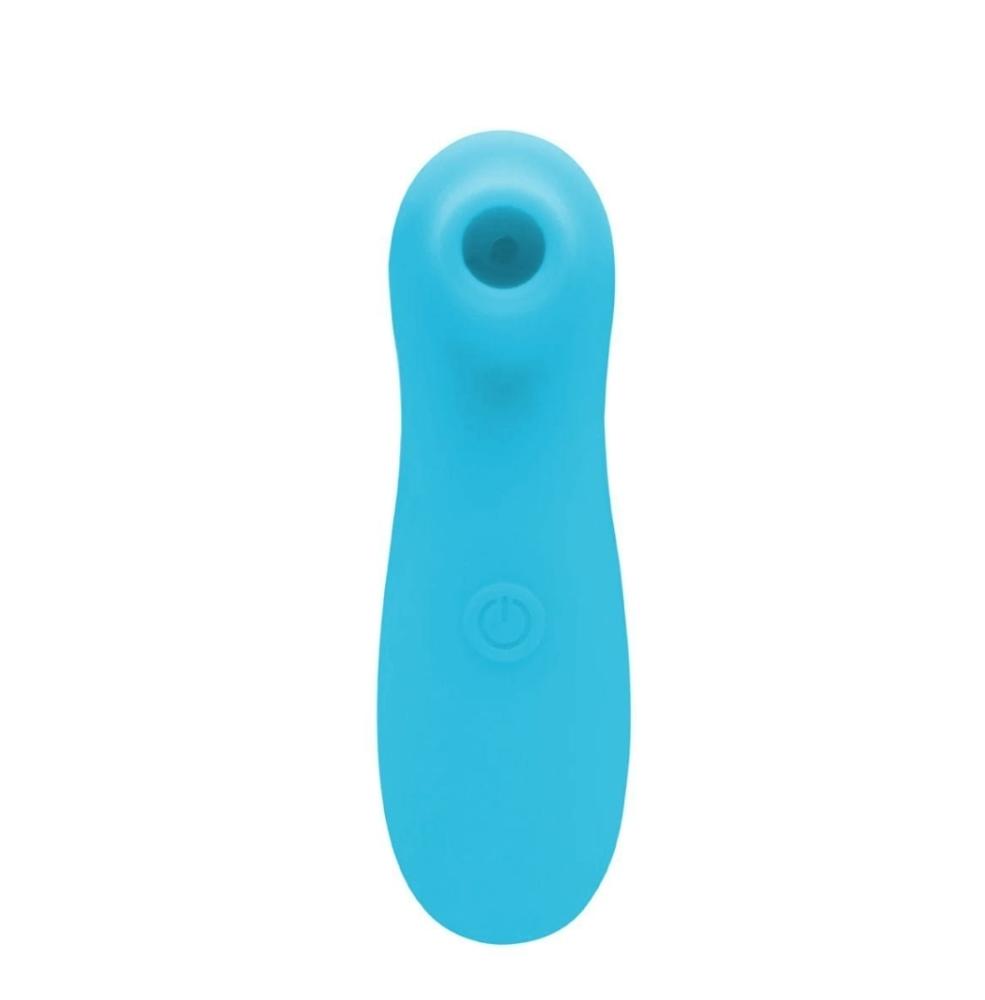 Vibrador Clitóris Pulsação Recarregável Azul Céu Vibrador Clitóris Pulsação Recarregável Azul Céu