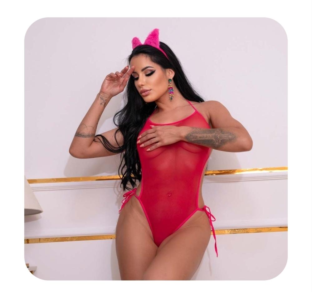 Mini Fantasia Gatinha Rosa Il Pimenta Sexy Mini Fantasia Gatinha Rosa Il Pimenta Sexy