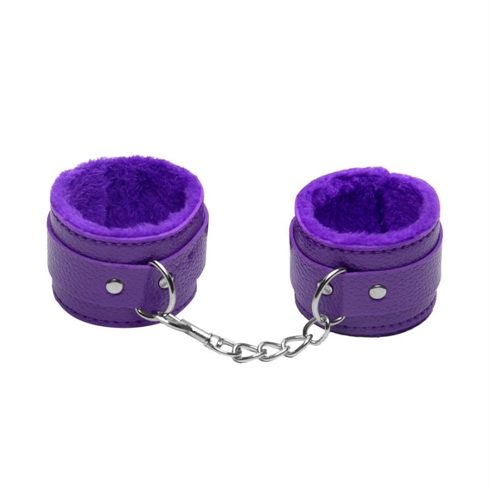 Algema Com Corrente E Fivelas Roxo Algema Com Corrente E Fivelas Roxo