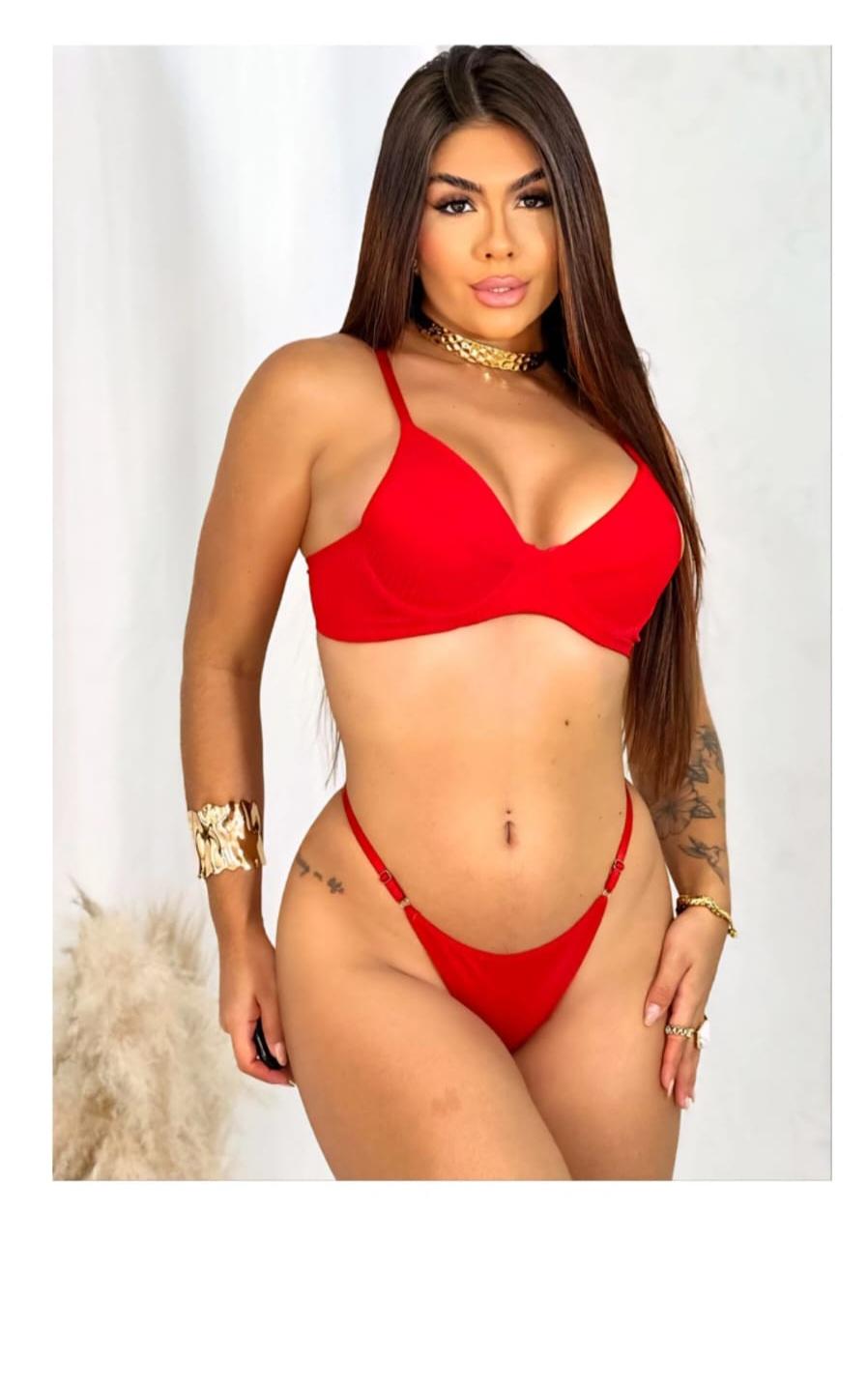 Conjunto Carolina G Vermelho Conjunto Carolina G Vermelho